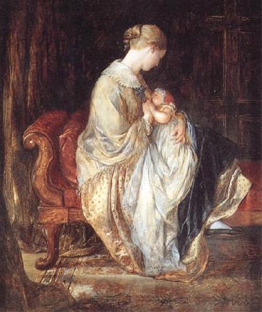 Charles west cope RA The Young Mother